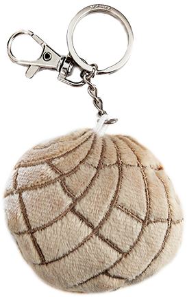Plush Concha Key Chain: Vanilla / Singles