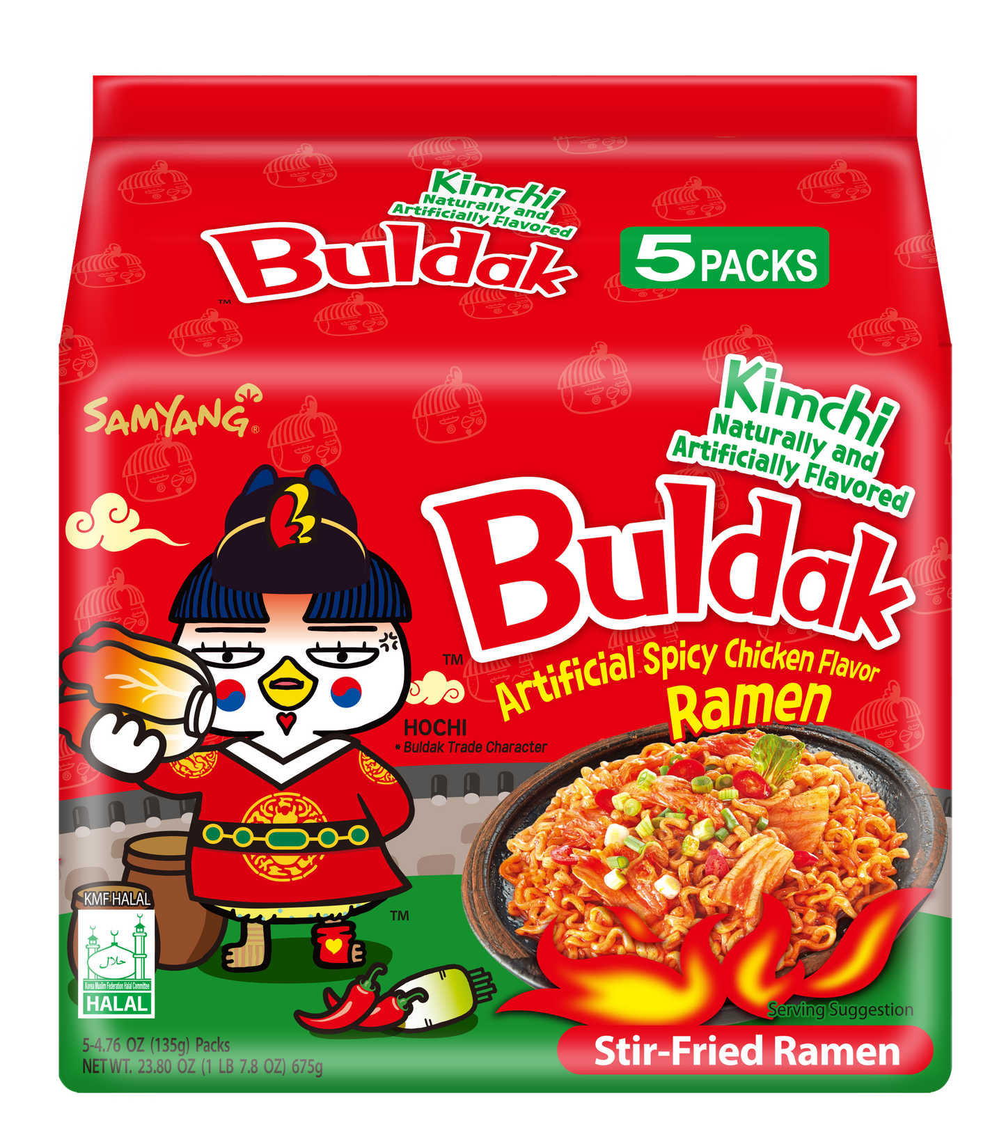 Buldak Kimchi Ramen 5pck