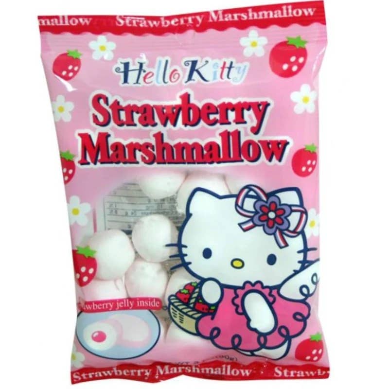 Hello Kitty, Strawberry Marshmallow, 3.1oz, 12ct Case