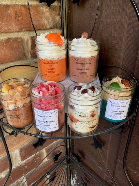 Fall Fun Dessert Candle
