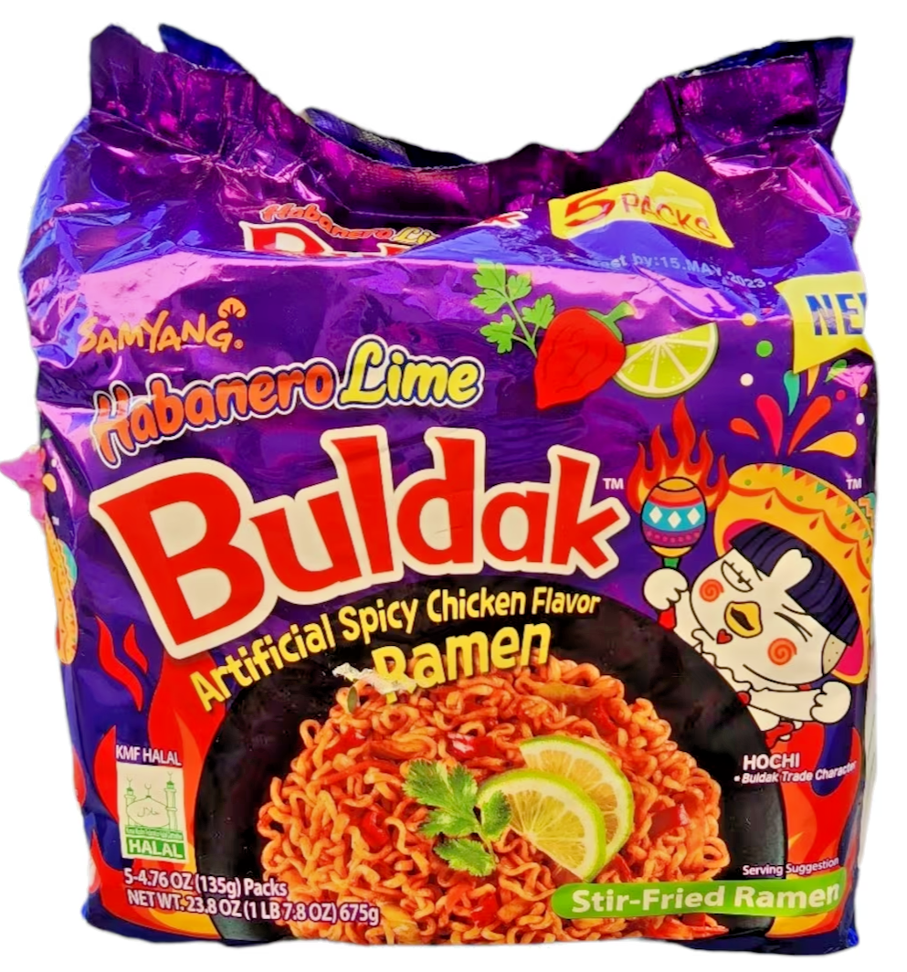 Buldak Habanero Lime Ramen 5pck