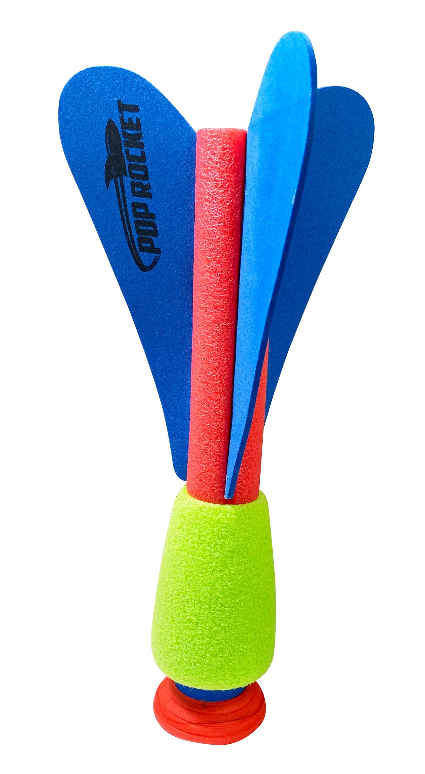Pop Rocket, Super Sticky Foam Rocket Individual: Red