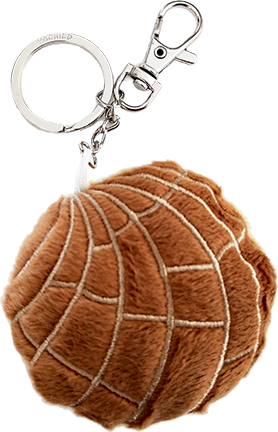 Plush Concha Key Chain: Vanilla / Singles