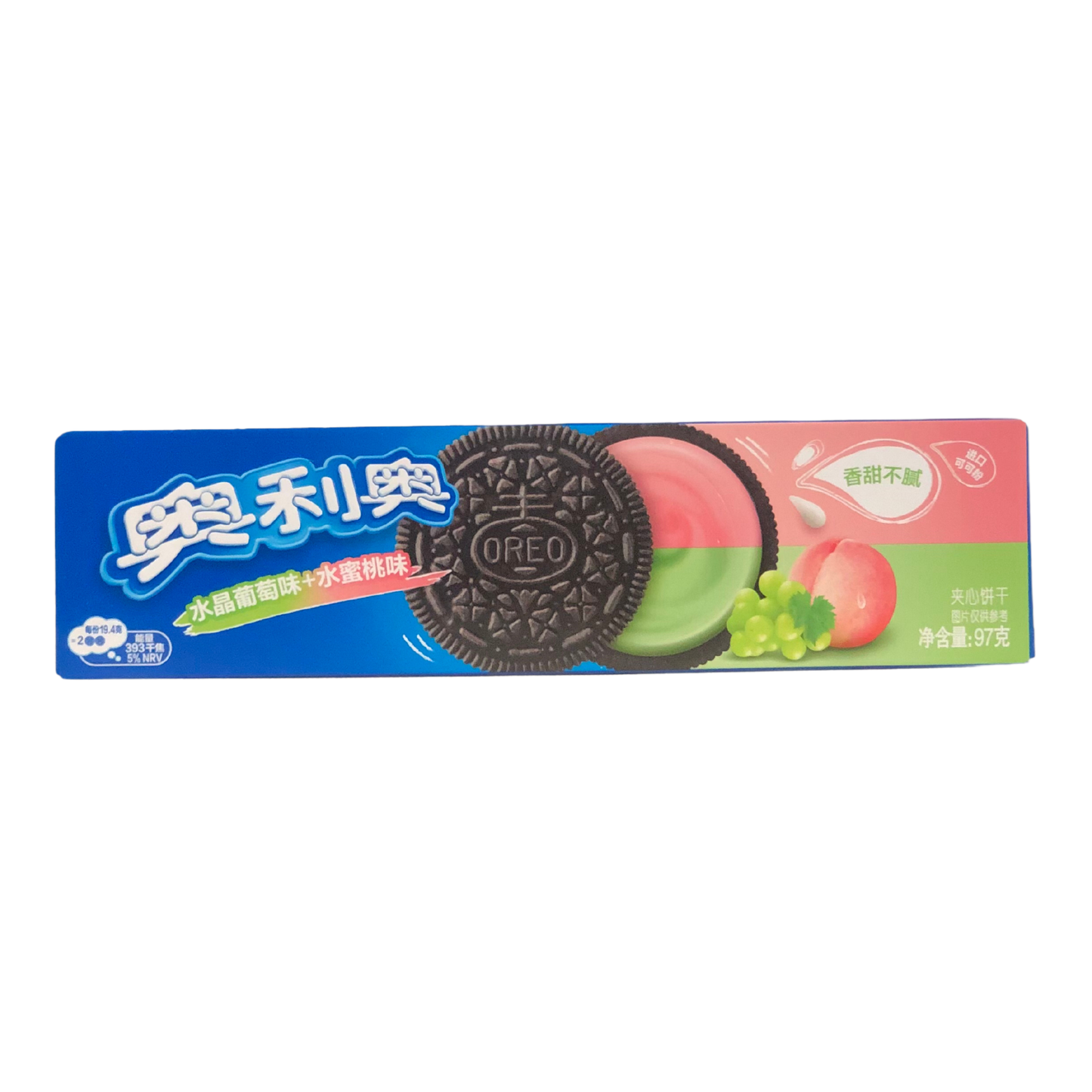 Oreo 97g (CHINA): Peach & Grape