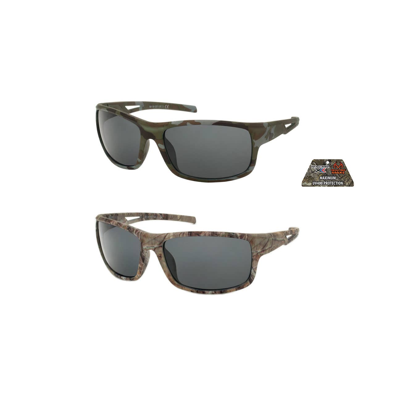 Sunglass Counter Displays Camo and Sport Styles Retail 48 PC
