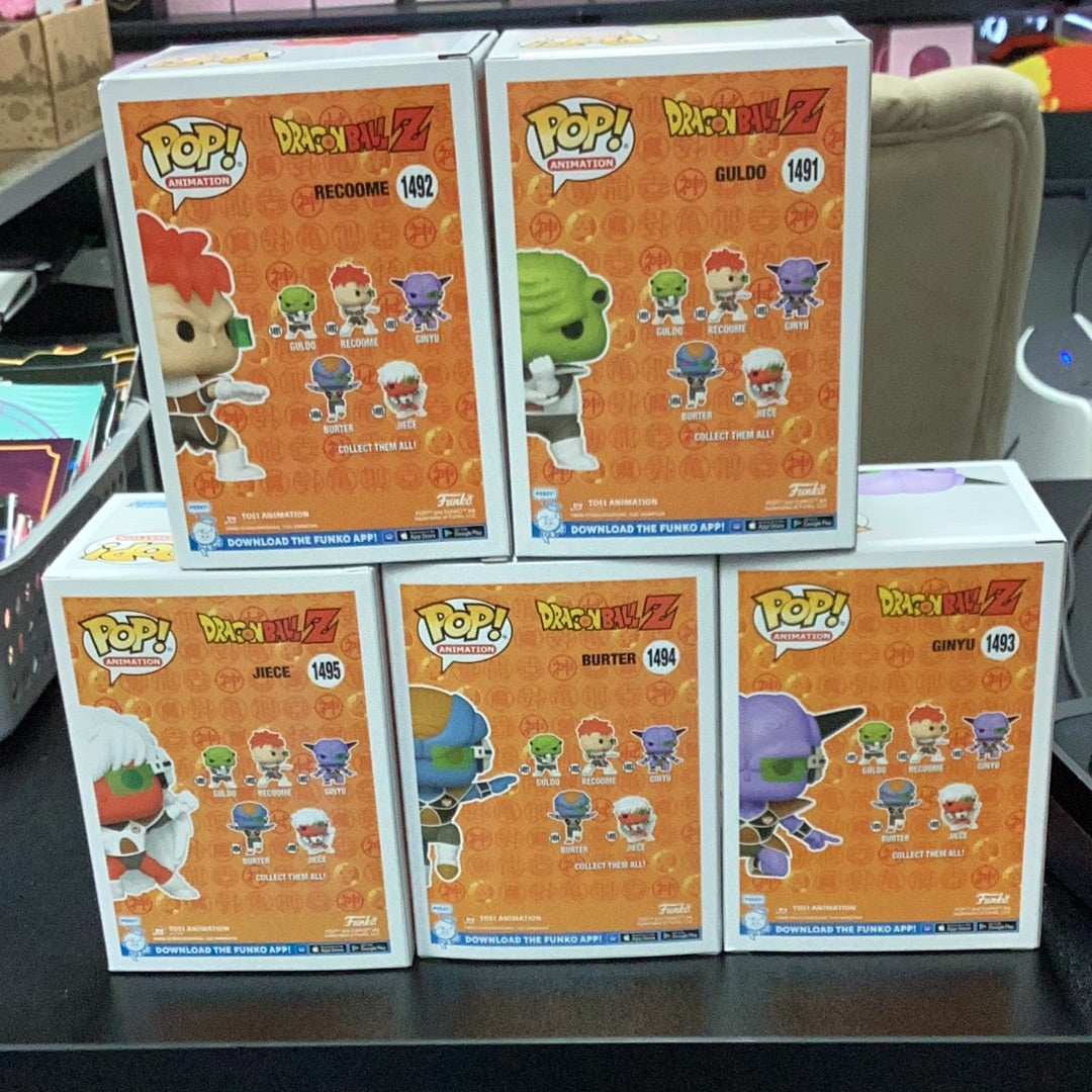 Complete Ginyu Force Dragon Ball Z