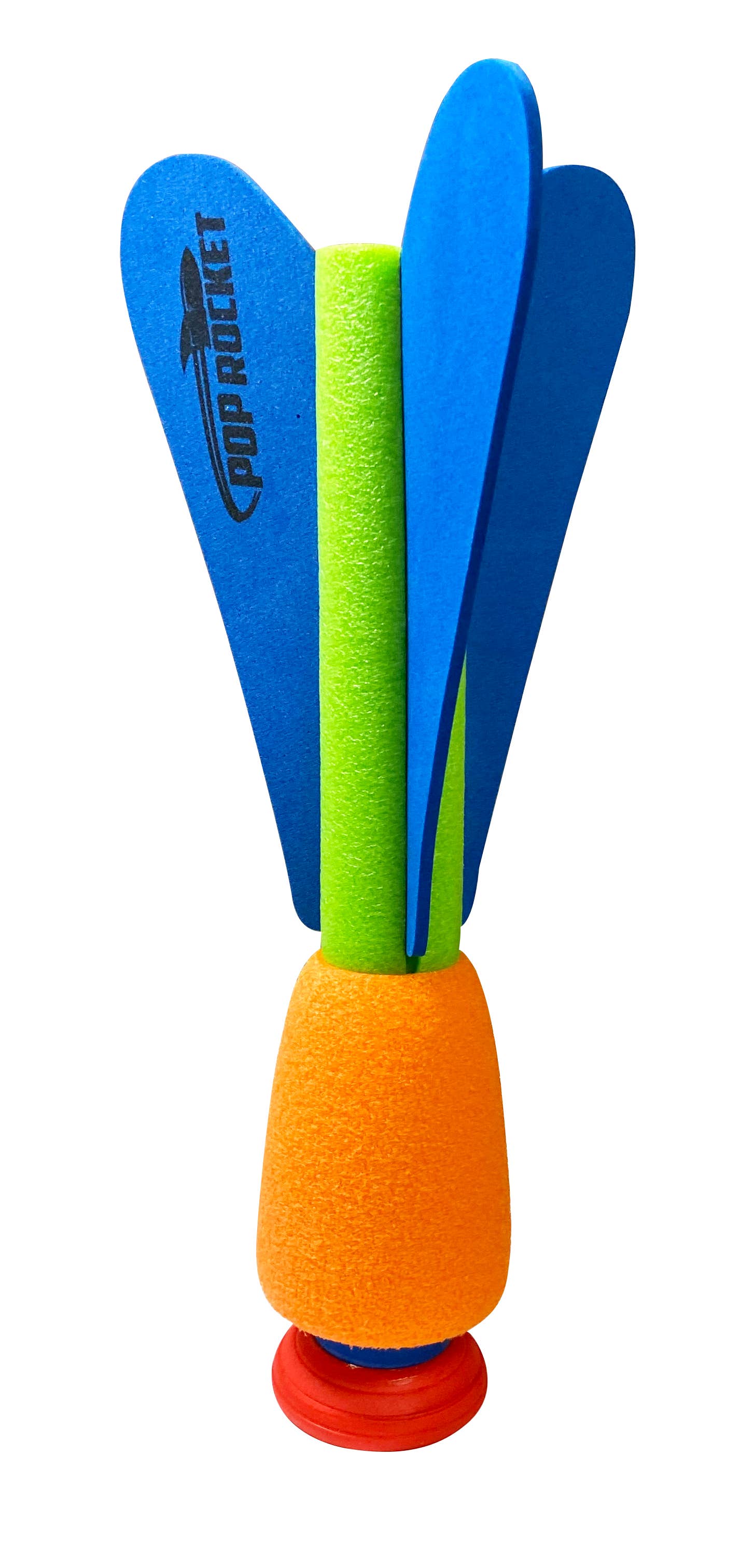 Pop Rocket, Super Sticky Foam Rocket Individual: Red