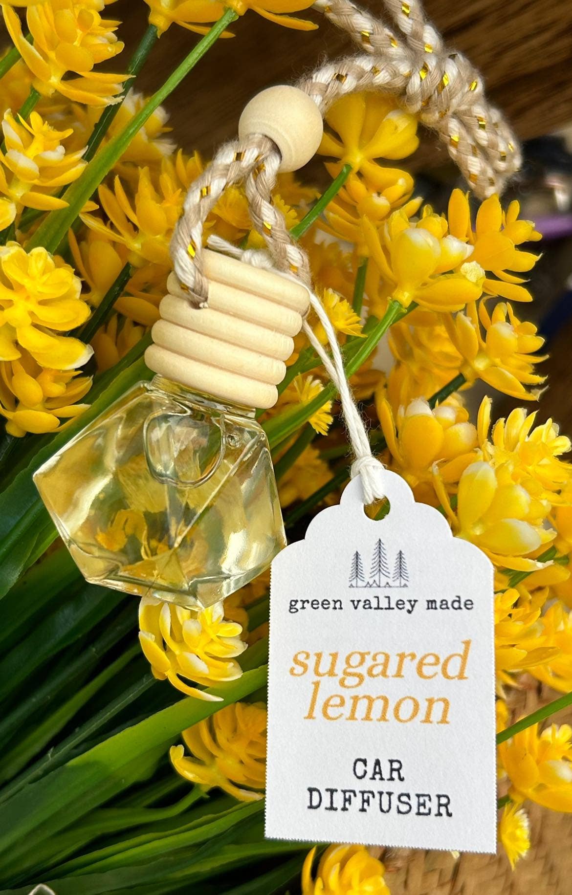 Summer Scented Car Diffusers | Air Fresheners: Citronella