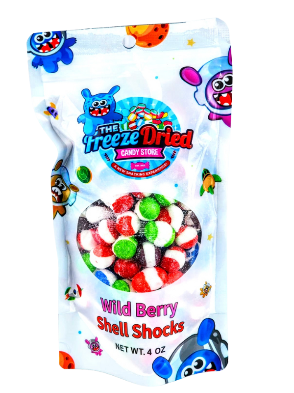 Freeze Dried Shell Shocks: Wild Berry / Singles / 2 oz