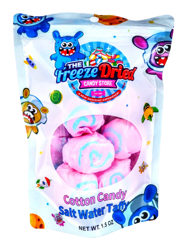 Cotton Candy Salt Water Taffy: Singles
