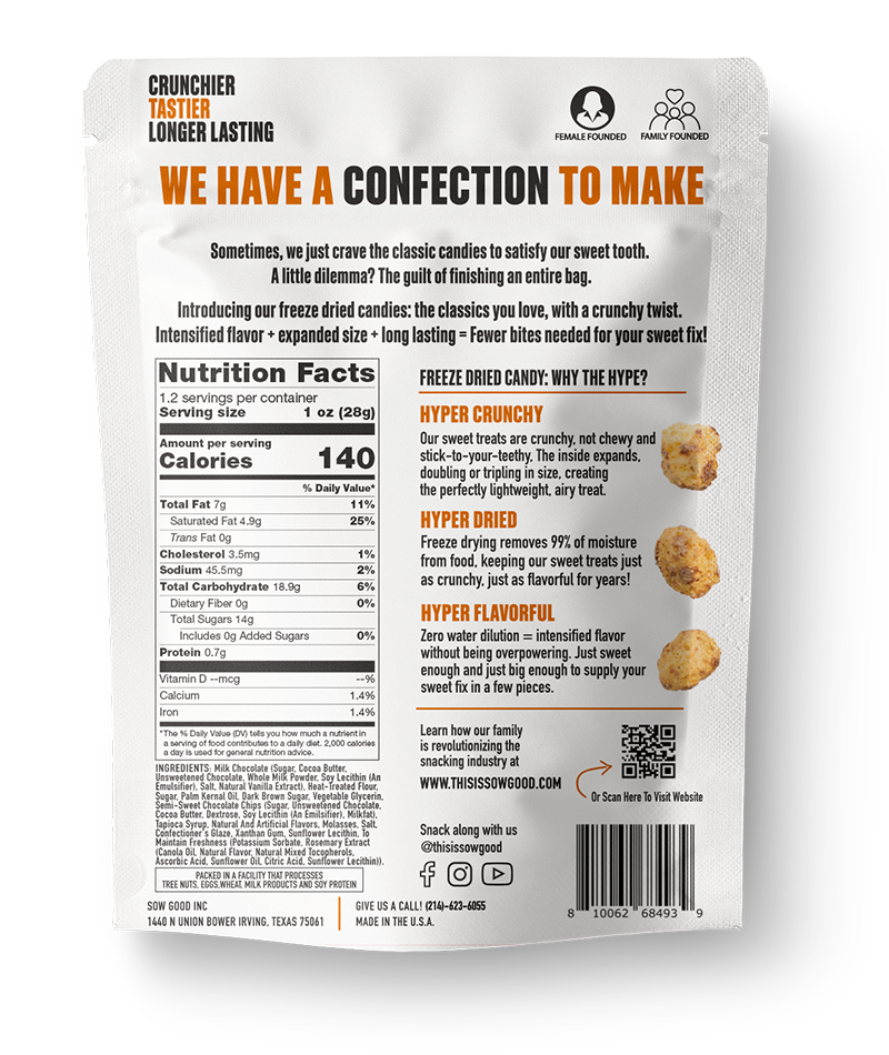 Freeze Dried Cookie Bombs