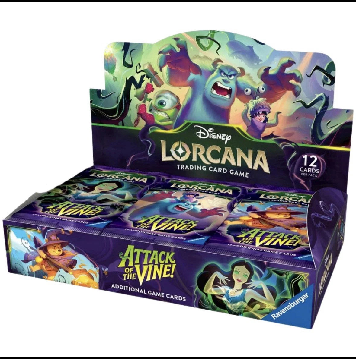 Disney Lorcana TCG Attack of the Vine! Booster Box 24 packs