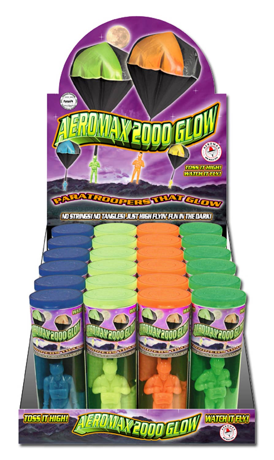 Aeromax 2000 Glow Toy Parachute