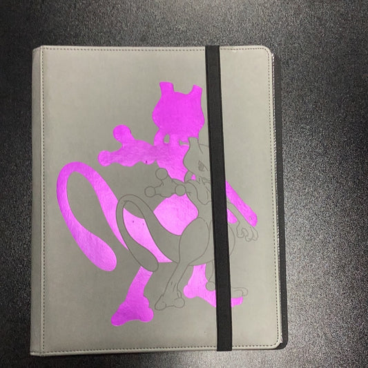 Leather Ultra Pro Mewtwo binder