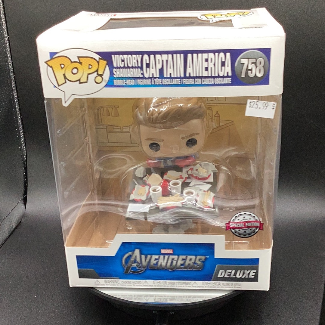 Special Edition Deluxe Captain America #758