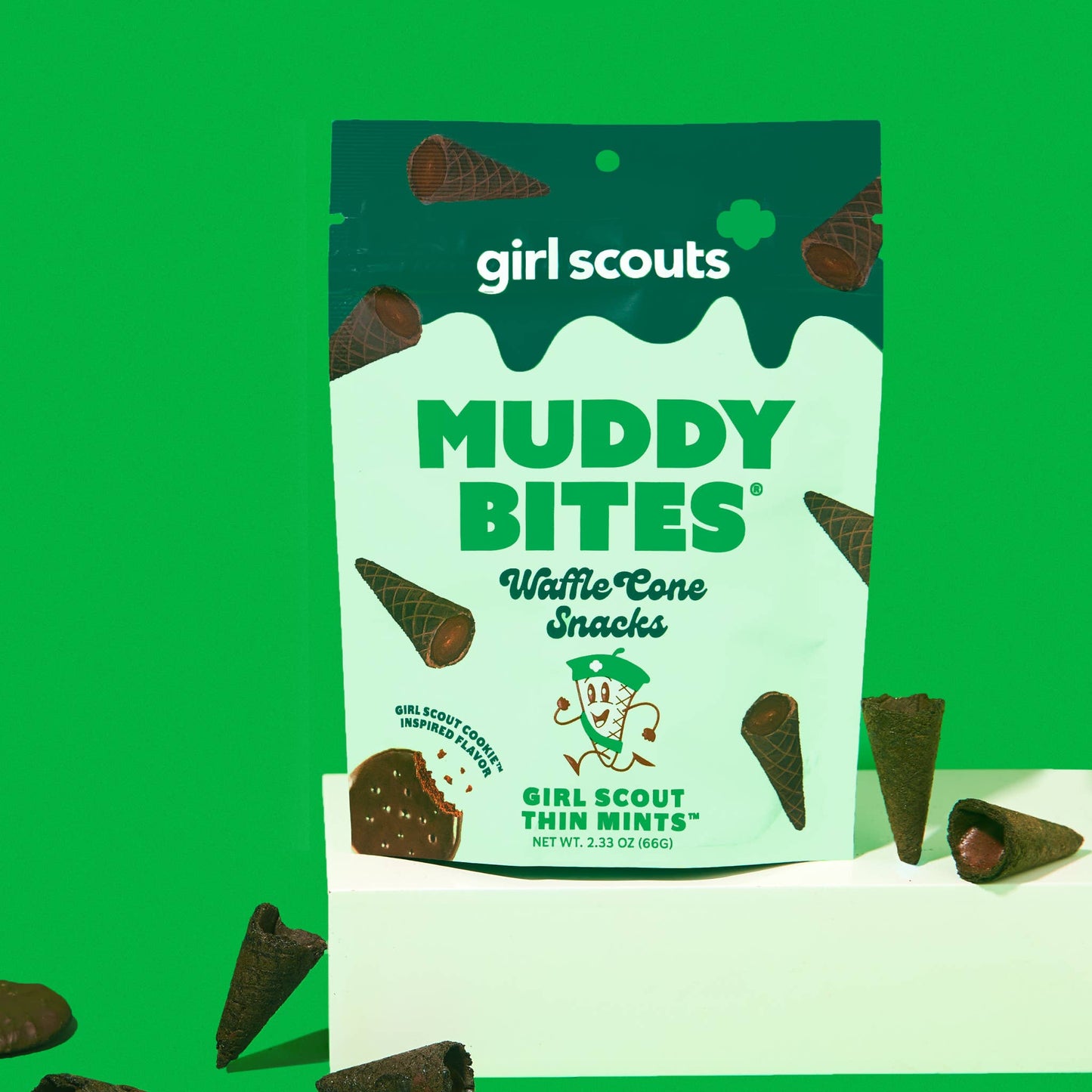 Thin Mint Bite-Sized Waffle Cones Snacks