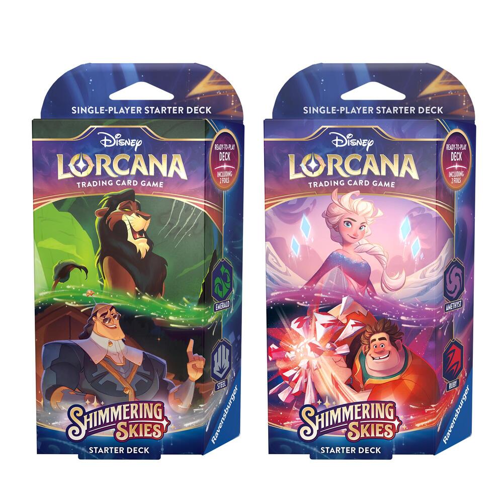 Disney Lorcana Shimmering skies Starter Deck