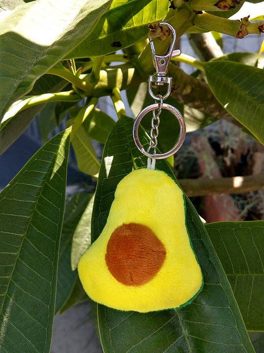 Avocado Plush Key Chain: Bulk Pack (40)