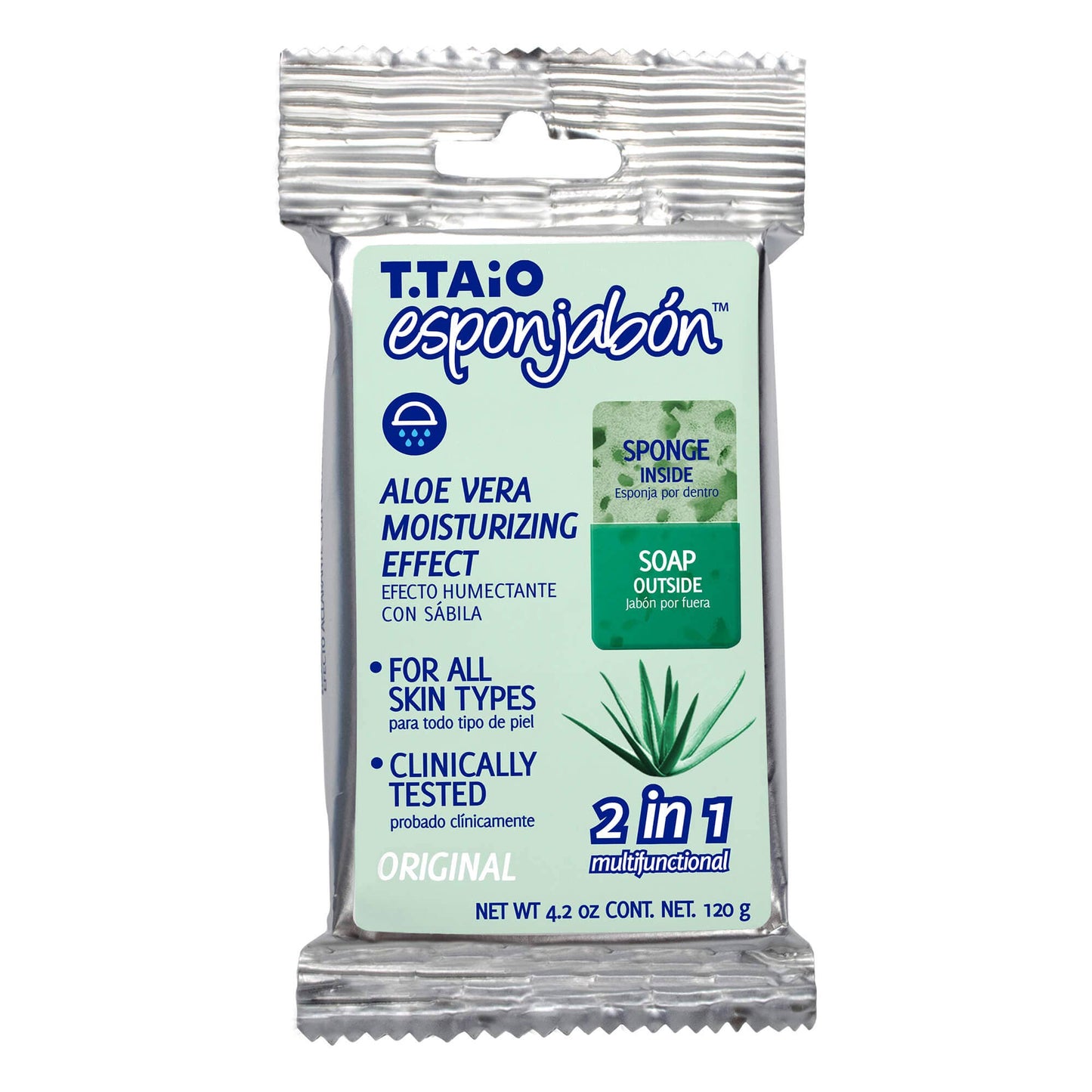 EsponJabon Aloe Vera - Moisturizing Effect