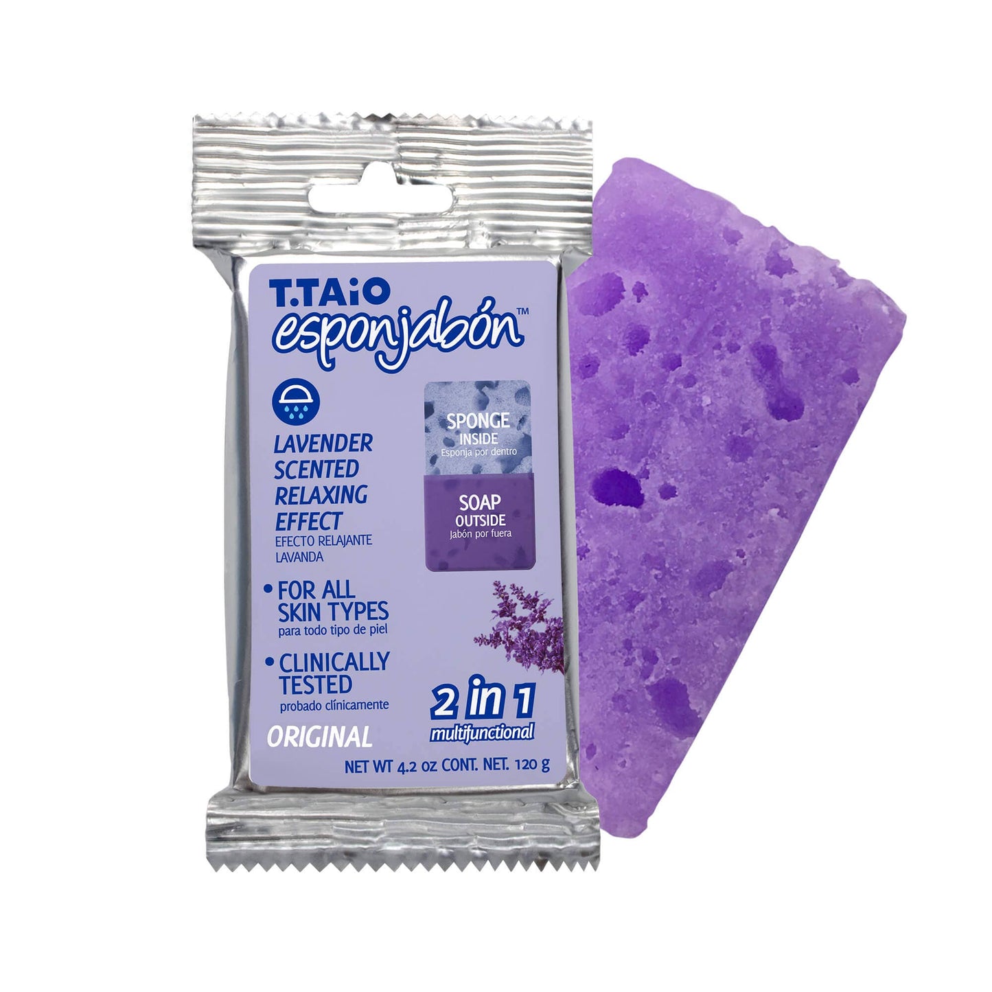 EsponJabon Lavender, Relaxing Effect