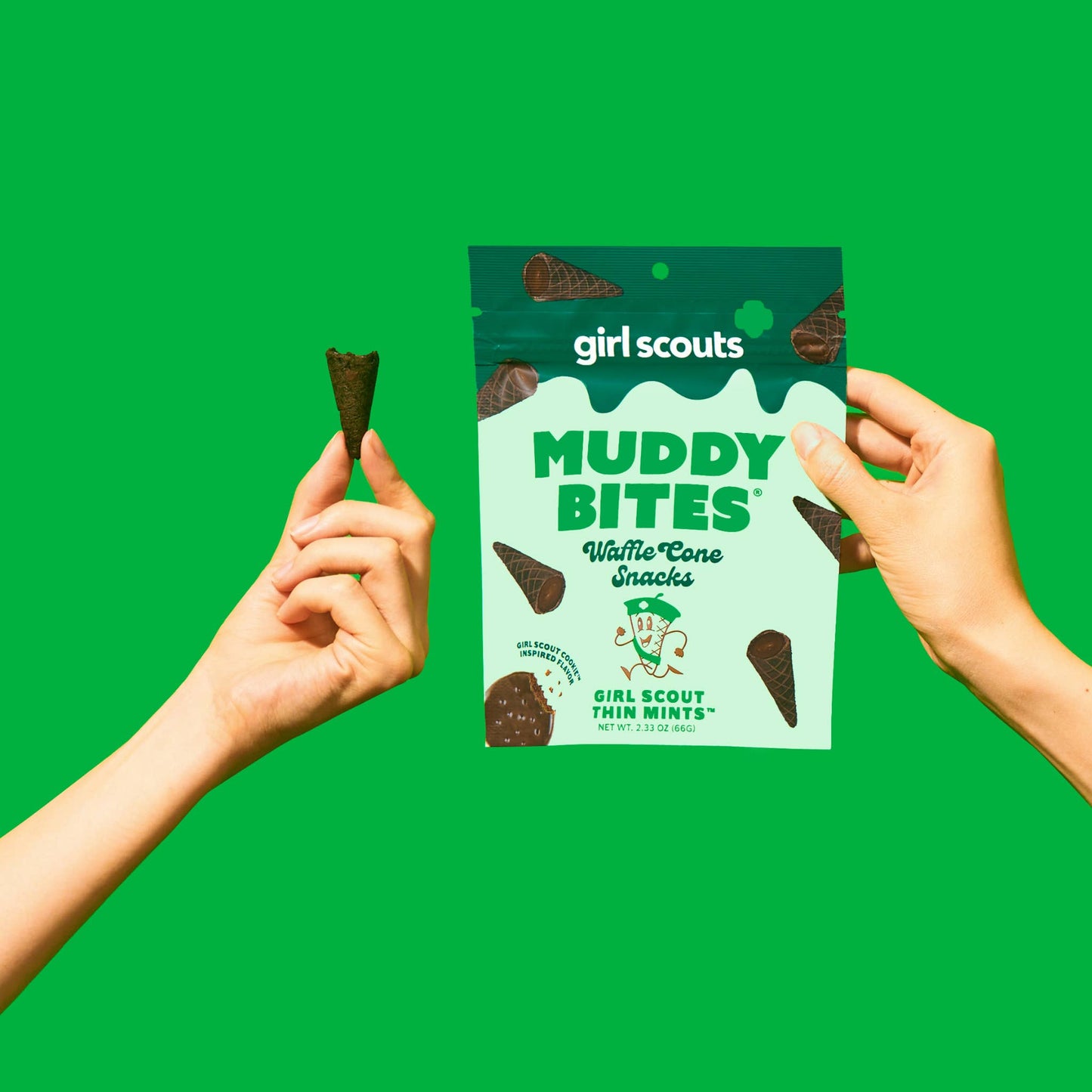 Thin Mint Bite-Sized Waffle Cones Snacks