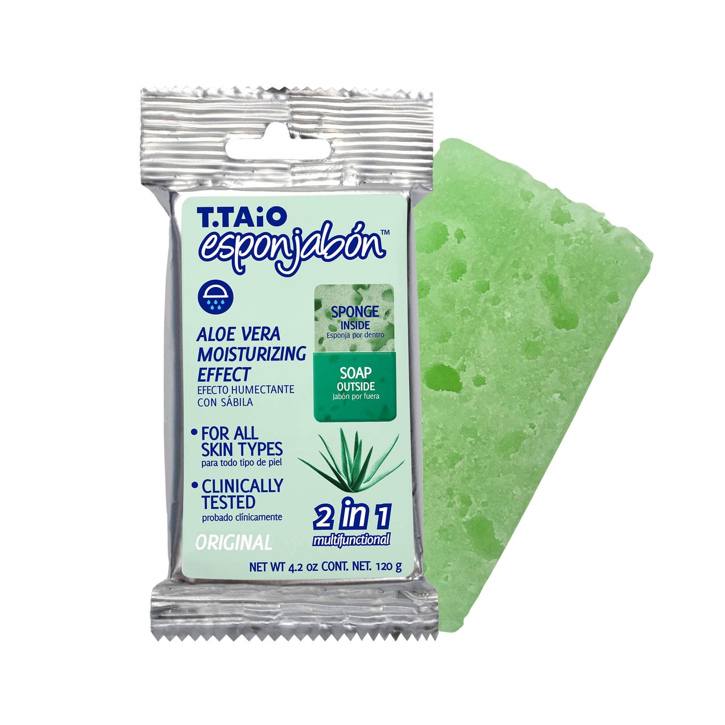 EsponJabon Aloe Vera - Moisturizing Effect