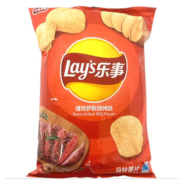 Lays Chips Texas BBQ Small 40g