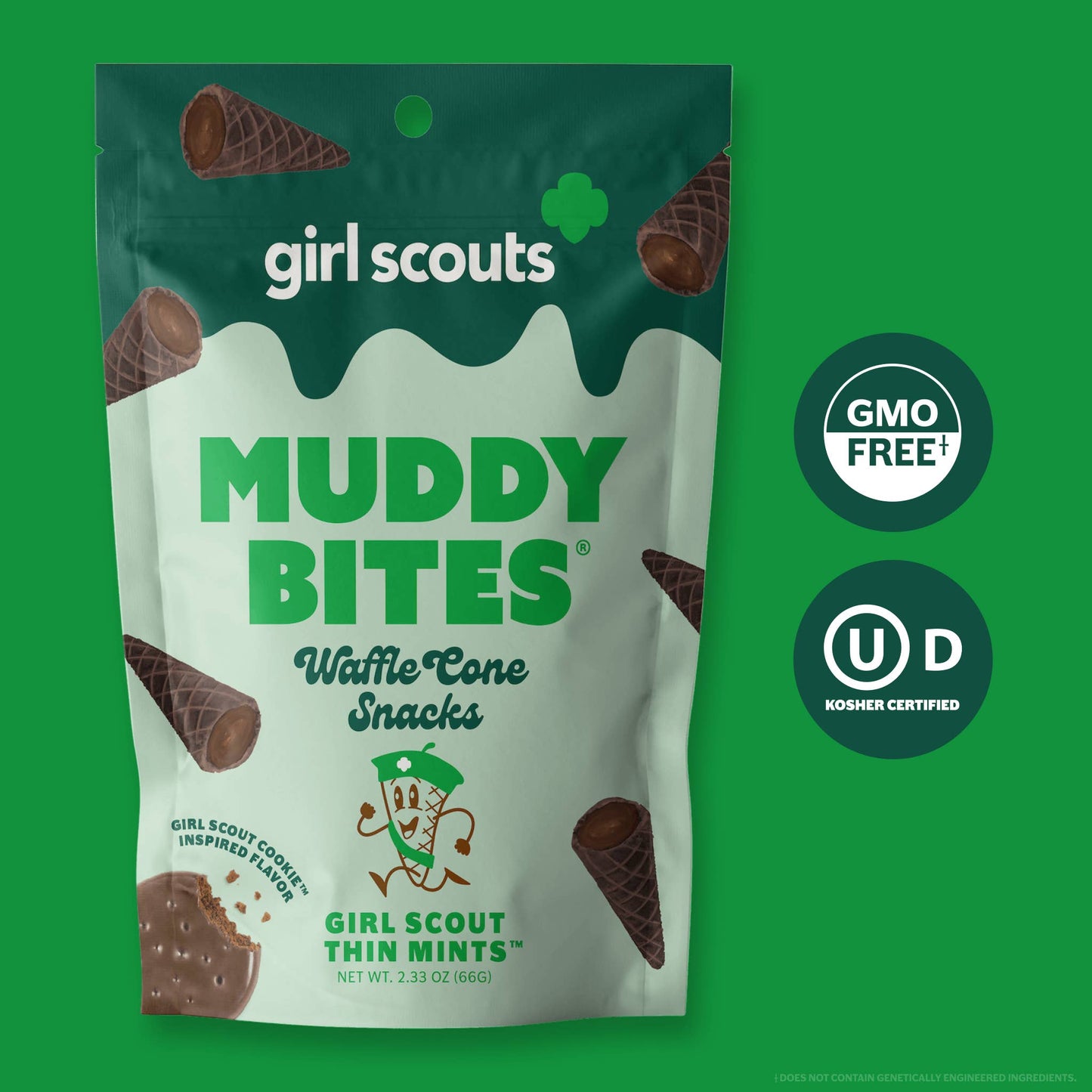 Thin Mint Bite-Sized Waffle Cones Snacks